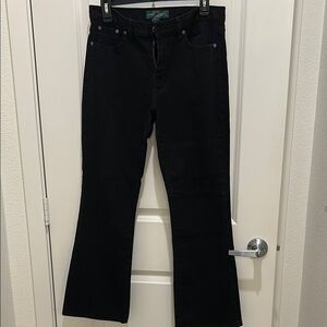 Ralph Lauren Black Jeans Classic Cotton Comfort